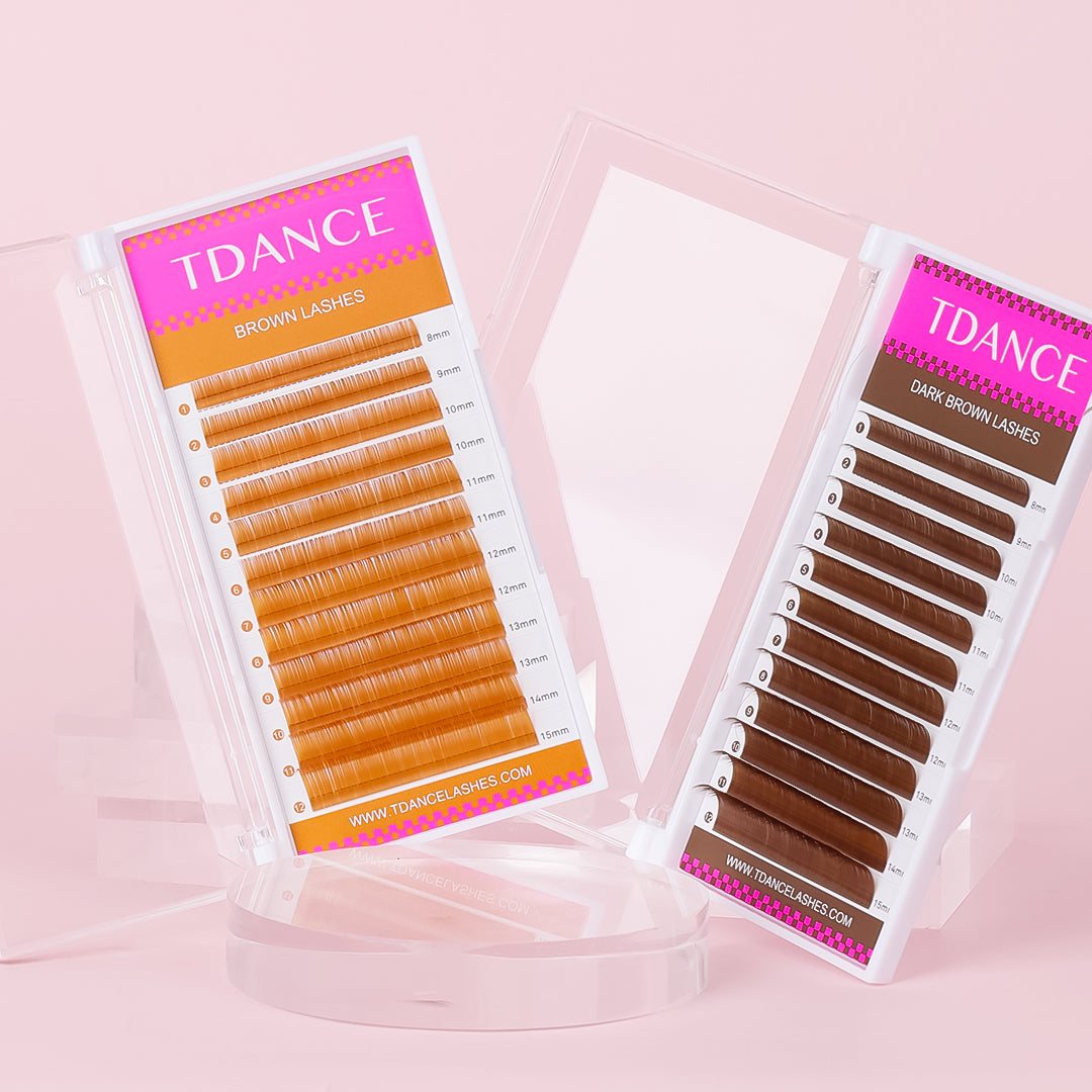 The Captivating Beauty of Brown and Dark Brown Lashes