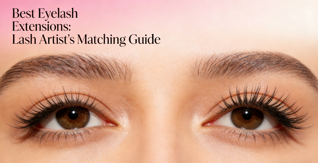 Lash Artist’s Matching Guide - Which Eyelash Extension Is the Best?