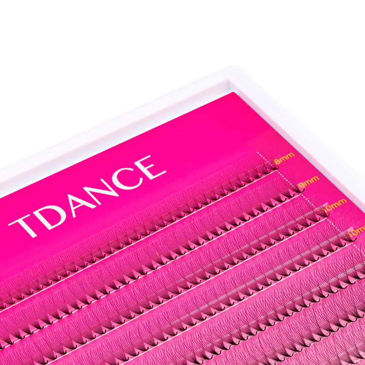 Volumen premiado 10D Extensiones de pestañas 320 Fans 16 Filas (pointy base)