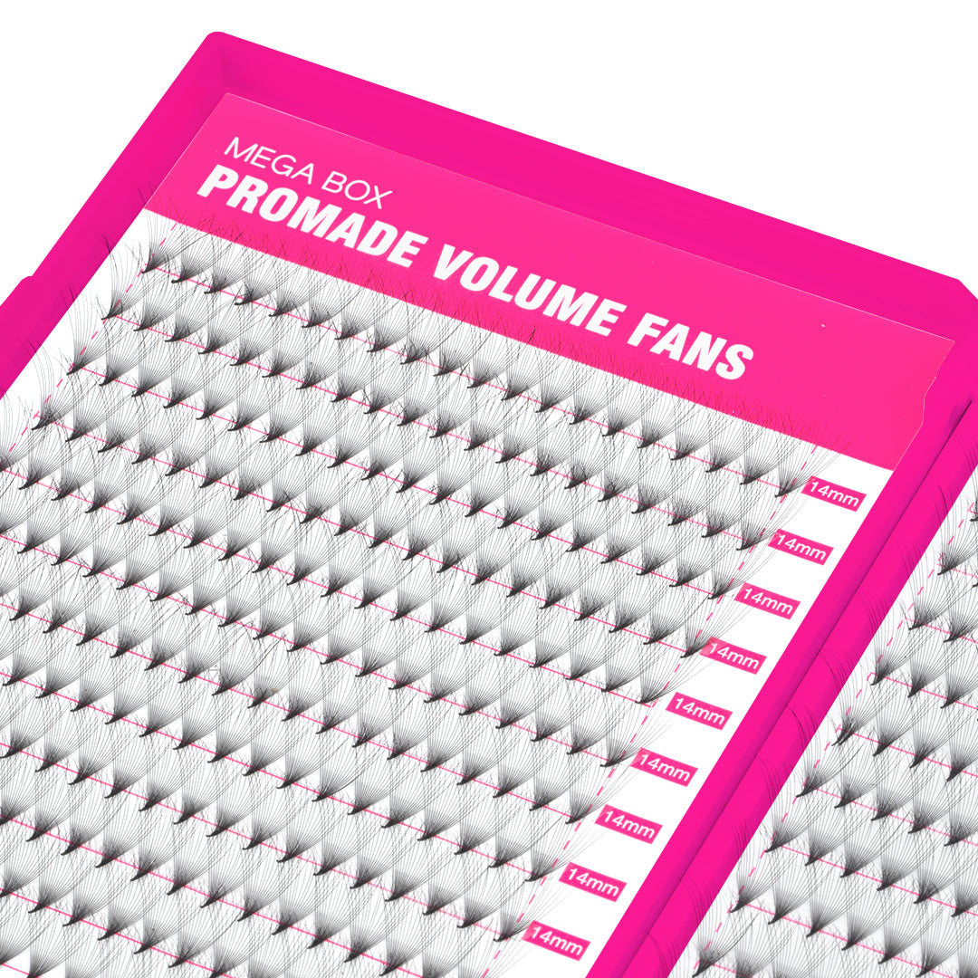16D Promade Volume 500 Fans Lashbook TDANCE