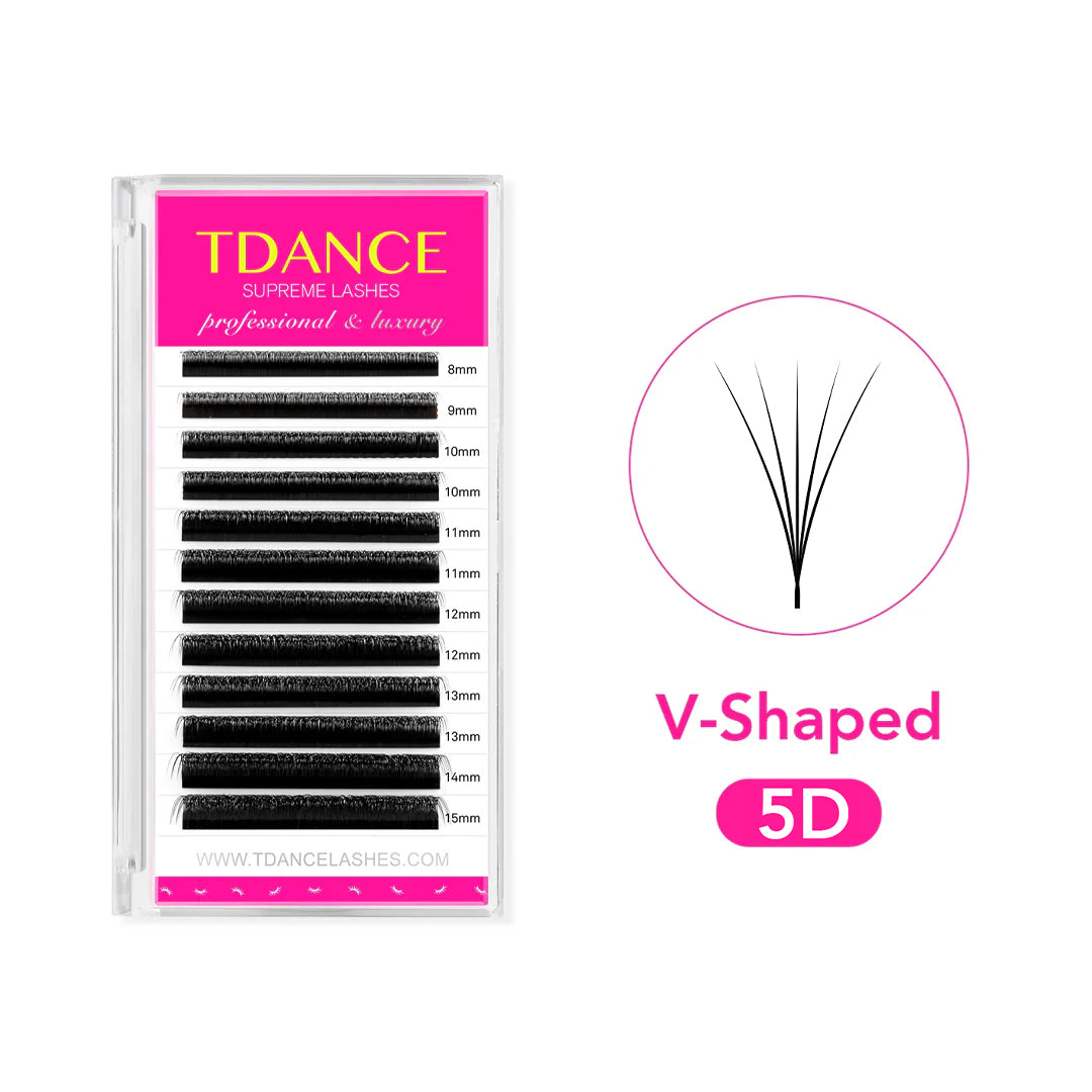 V-Shape W / V-W 5D Lashes
