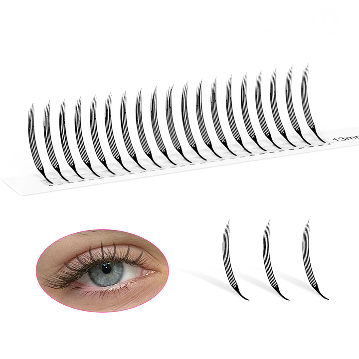 TDANCE 0.07MM Narrow Wispy Anime Lashes 12Rows 2