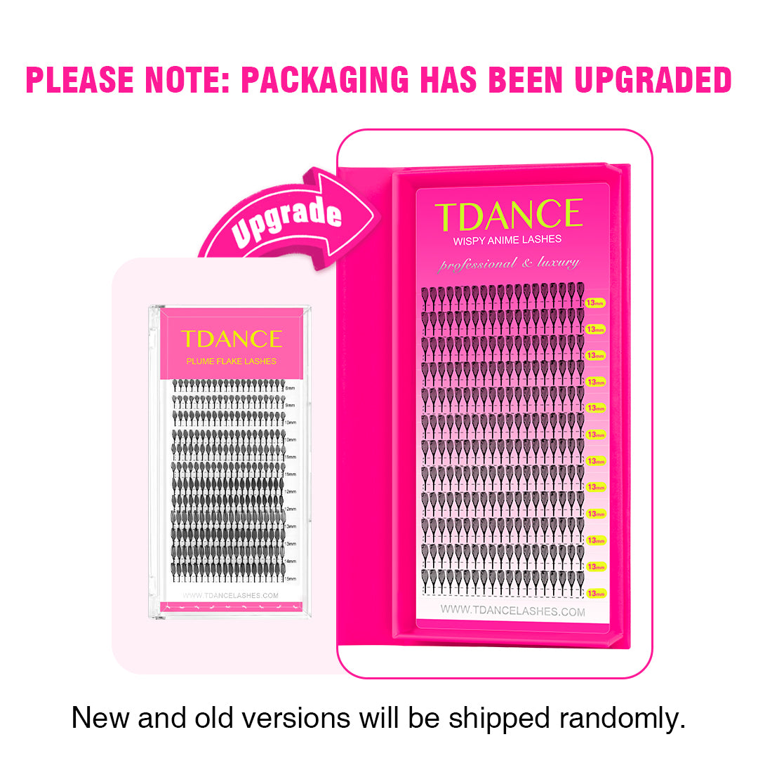 12 Rows 0.07MM Wispy Anime Lashes