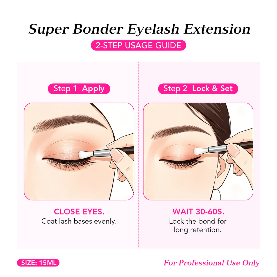 Super Bonder Para Extensiones De Pestañas (15ML)