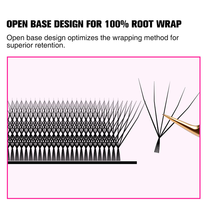 Wrapping W™ Style 5D Premade Volume Fan Lashes
