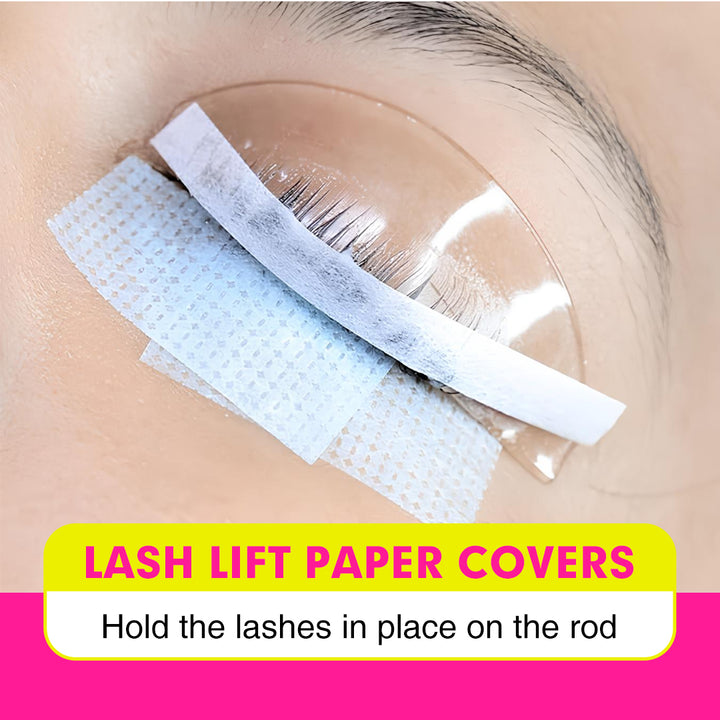 Cubiertas de papel para lifting de pestañas