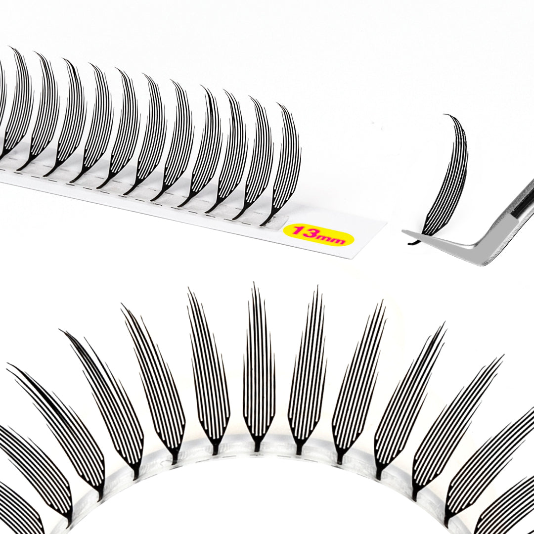 12 Rows 0.07MM Wispy Anime Lashes