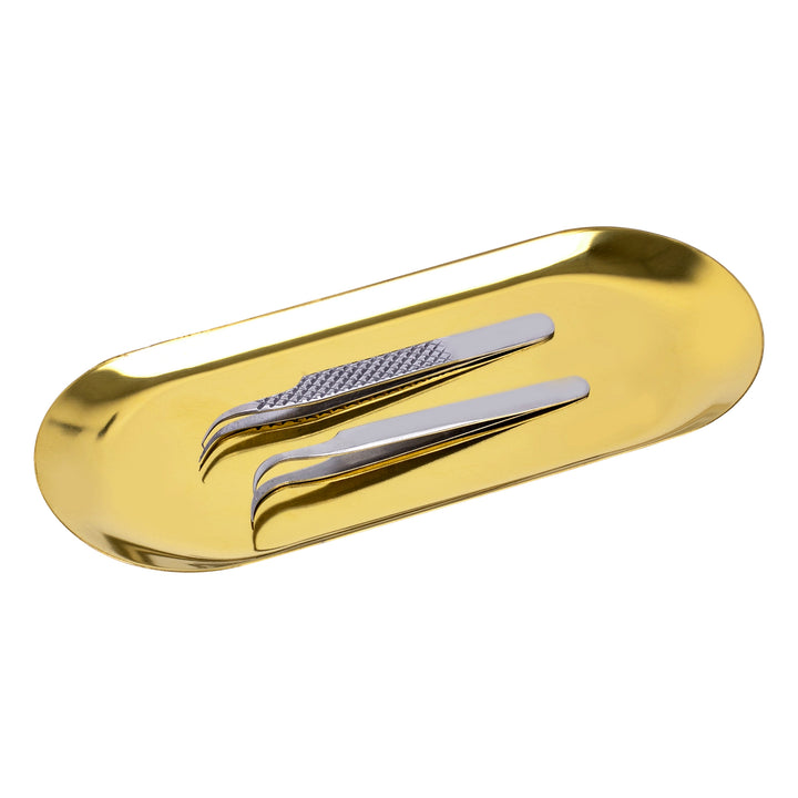 TDANCE Stainless Steel Lash Tweezer Tray