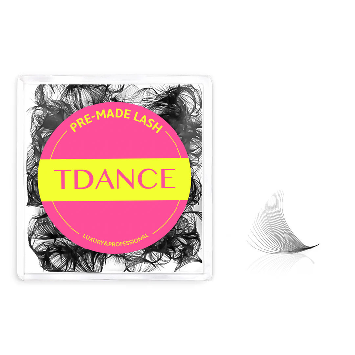 30D Handmade Premade Volume Loose Fans Pointy Base(500 Fans)