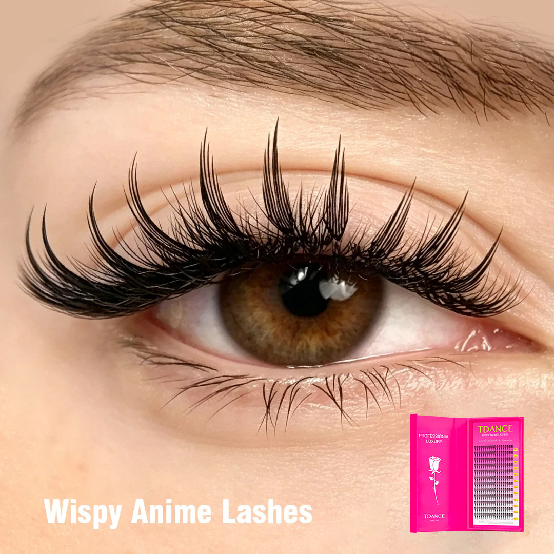 12 Rows 0.07MM Wispy Anime Lashes