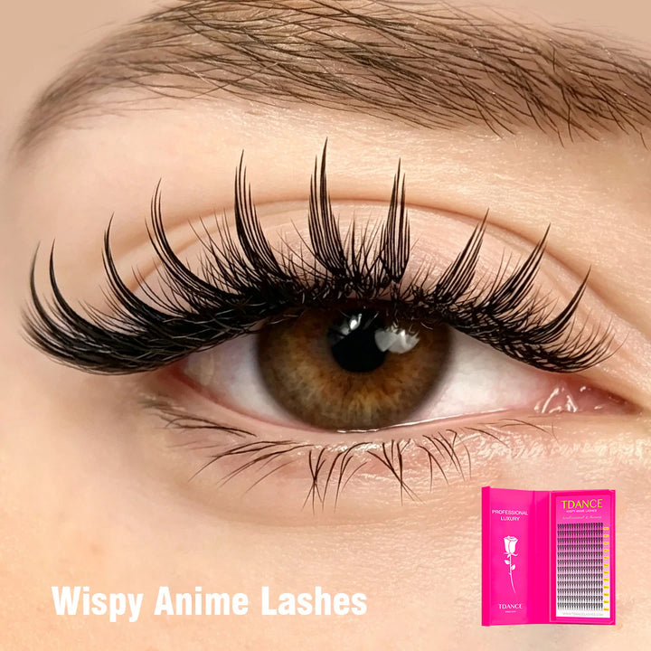 12 Rows 0.07MM Wispy Anime Lashes