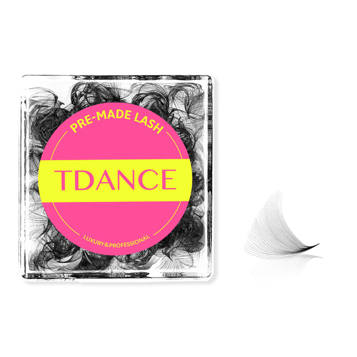 40D Handmade Premade Volume Loose Fans Pointy Base(500 Fans)