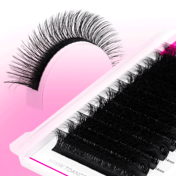 3D Layered Fluffy Easy Fan Mega Volume Eyelash Extensions TDANCE 3