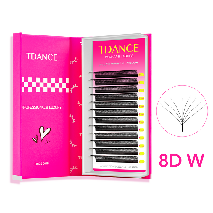 W Style 8D Promade Volumen-Fächerwimpern