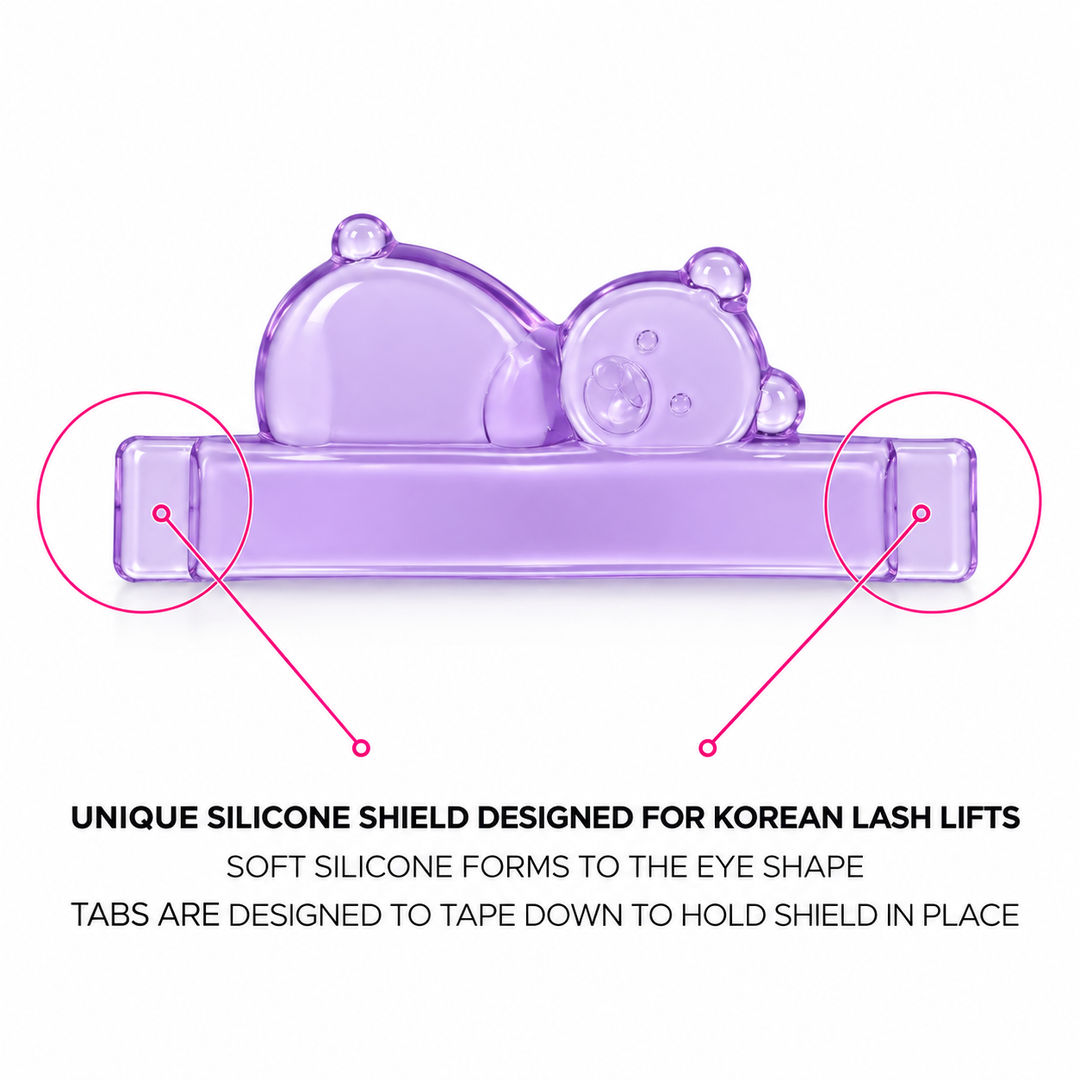 Korean Teddy Bear Lash Lift Shields-tdance