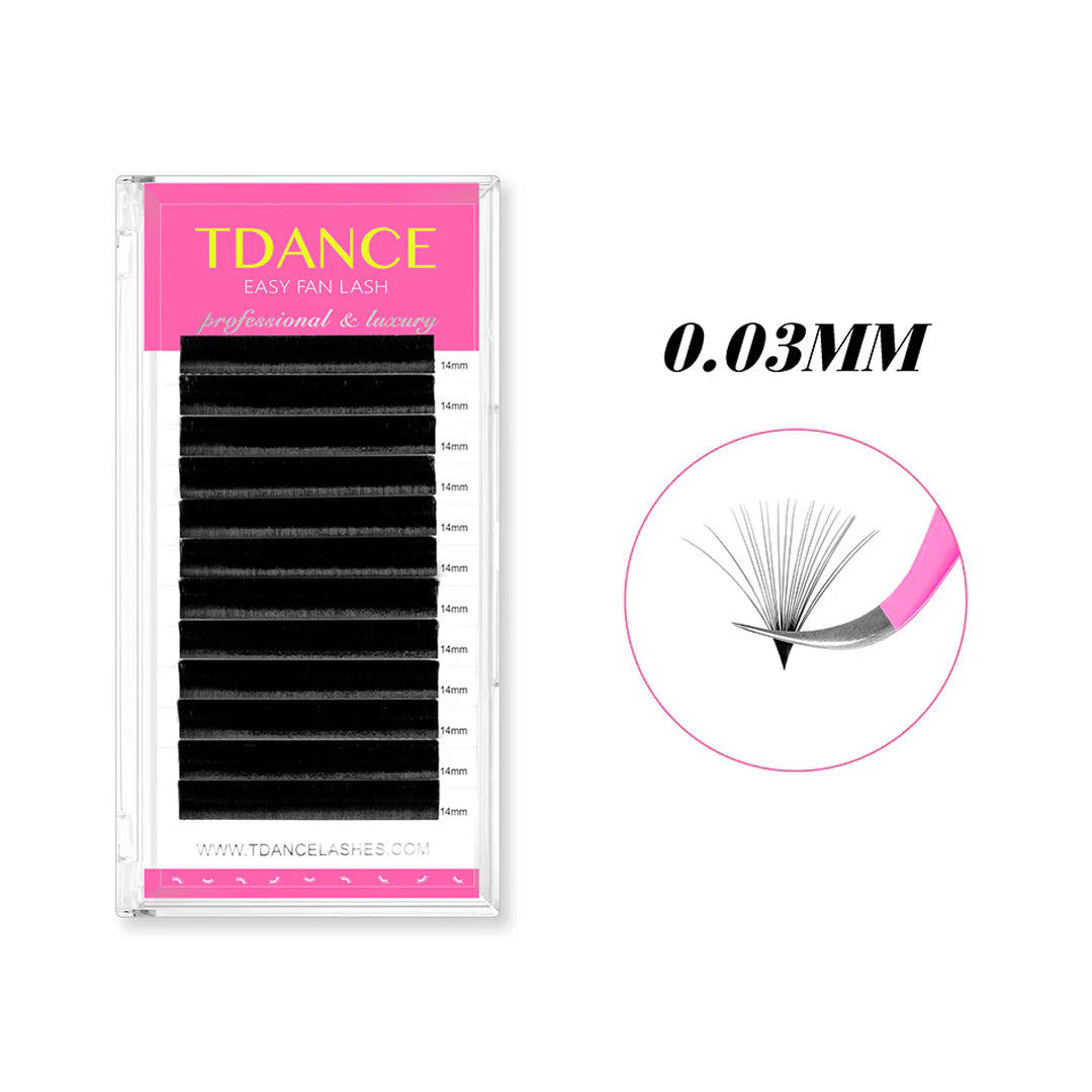 0.03MM Easy Fan Volume Eyelash Extensions