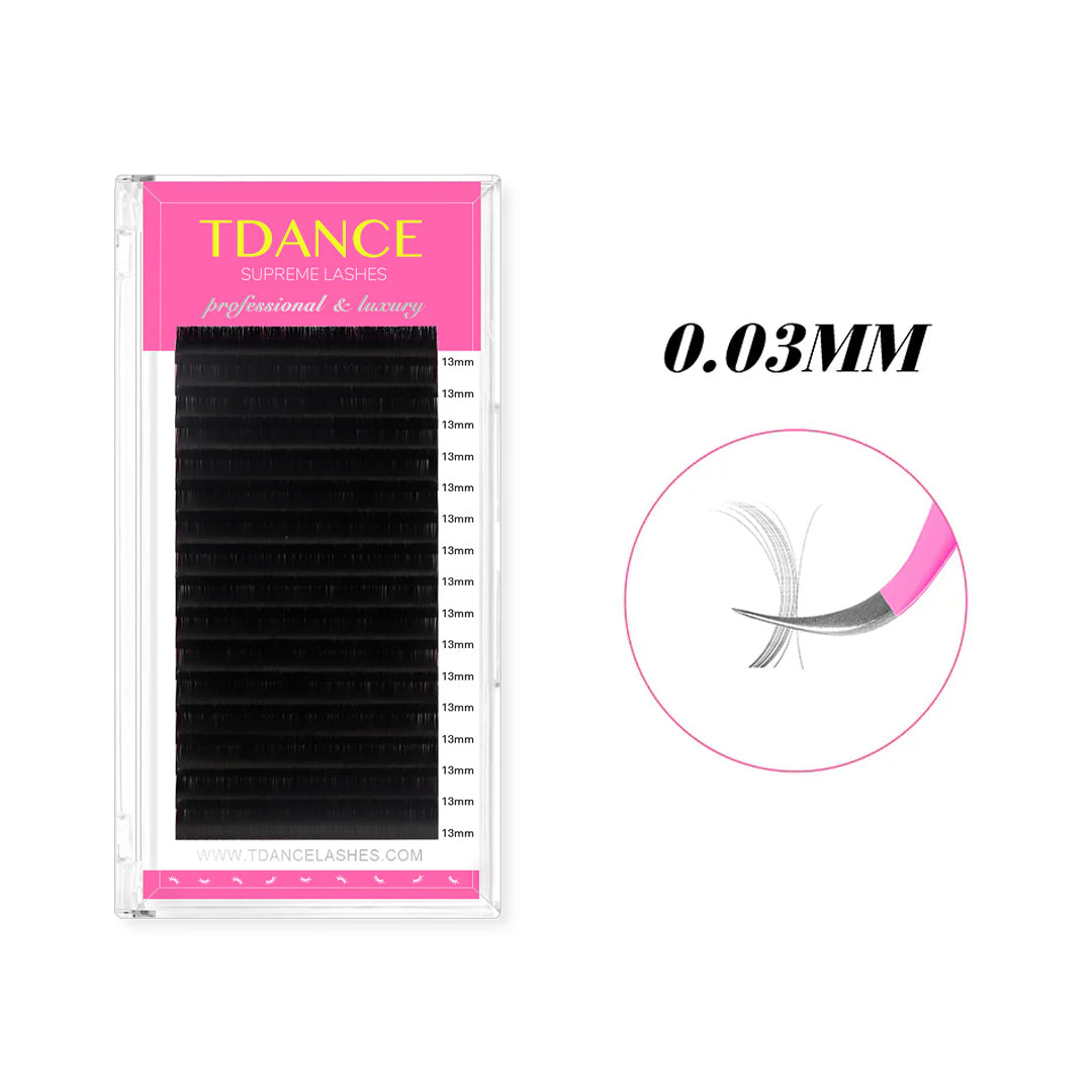 16Rows Premium Mega Volume Eyelash Extensions TDANCE