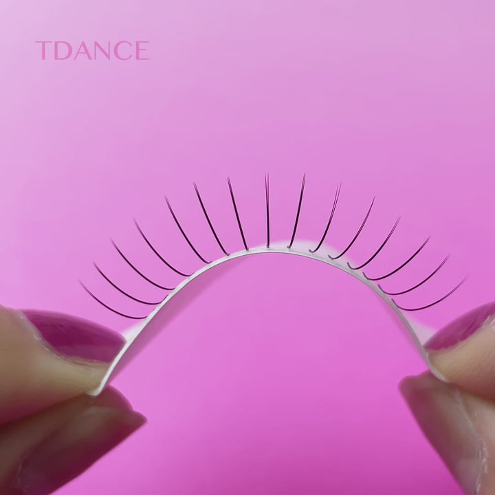 Flana de elipse de 0.15 mm Extensiones de pestañas clásicas