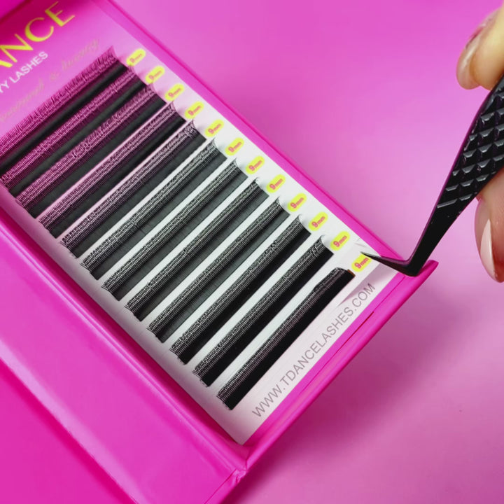 0.07MM U-Shape YY / U-Y Volume Lashes-TDANCE