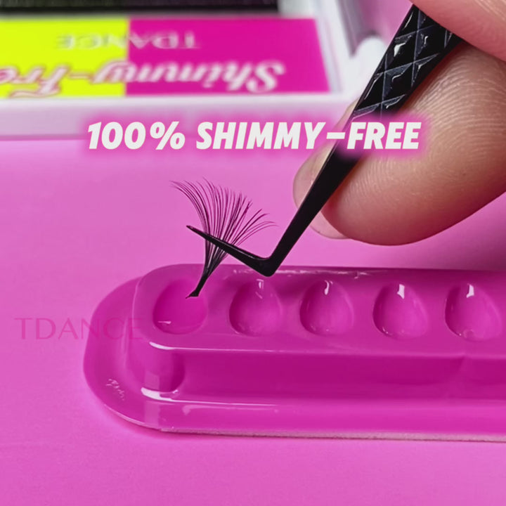 16 Reihen 0,03 mm wackelfreie Wimpern