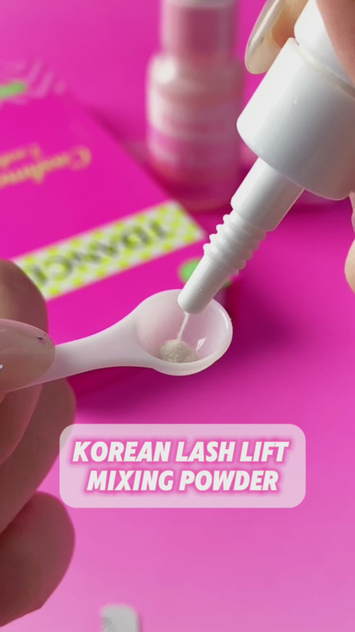 Korean Lash Lift Mixing Powder | Viscosity Control for Lash Lift