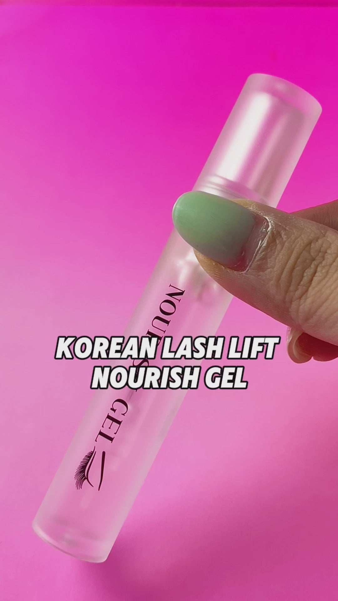 Korean Lash Lift Nourishing Gel Serum
