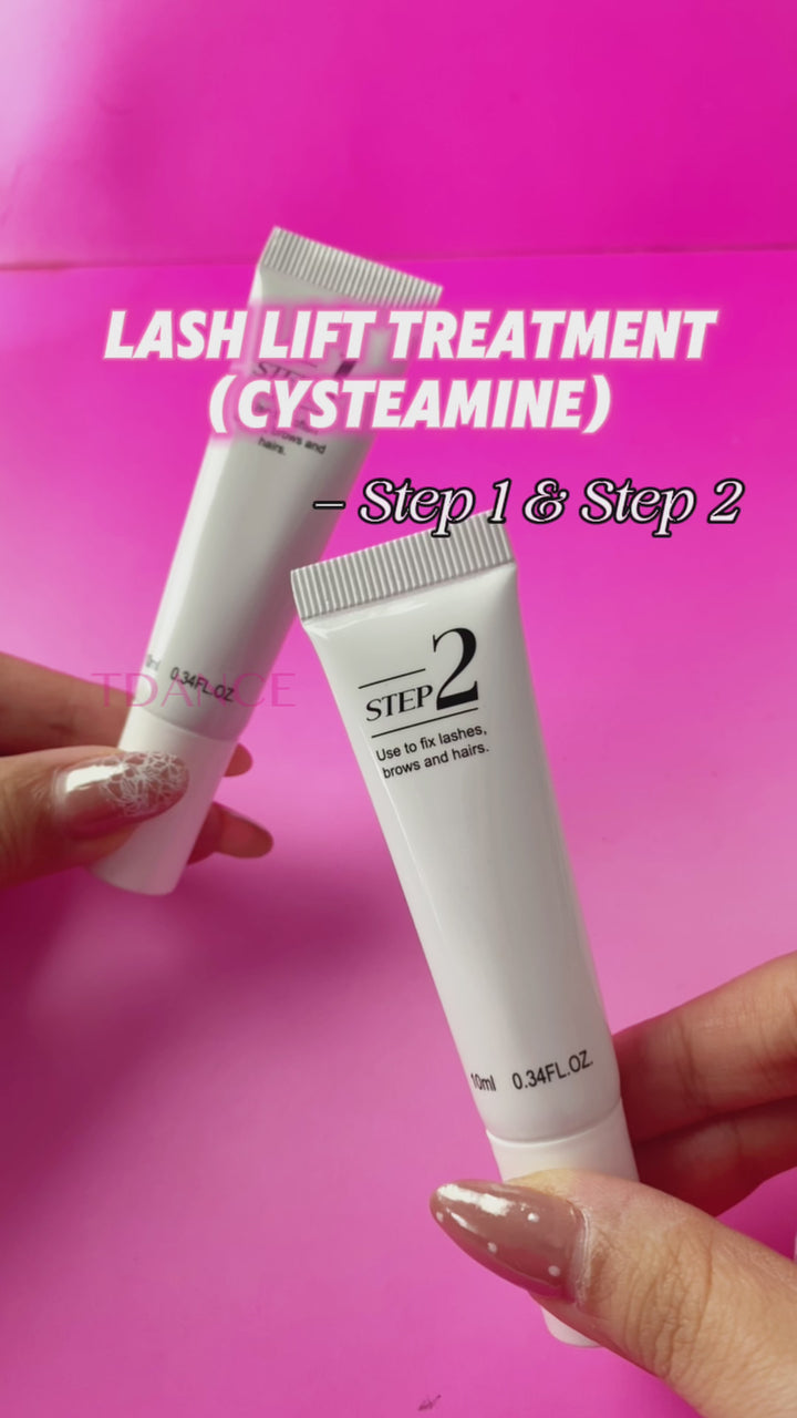 Lash Lift Treatment (Cysteamine) - Step 1 & Step 2