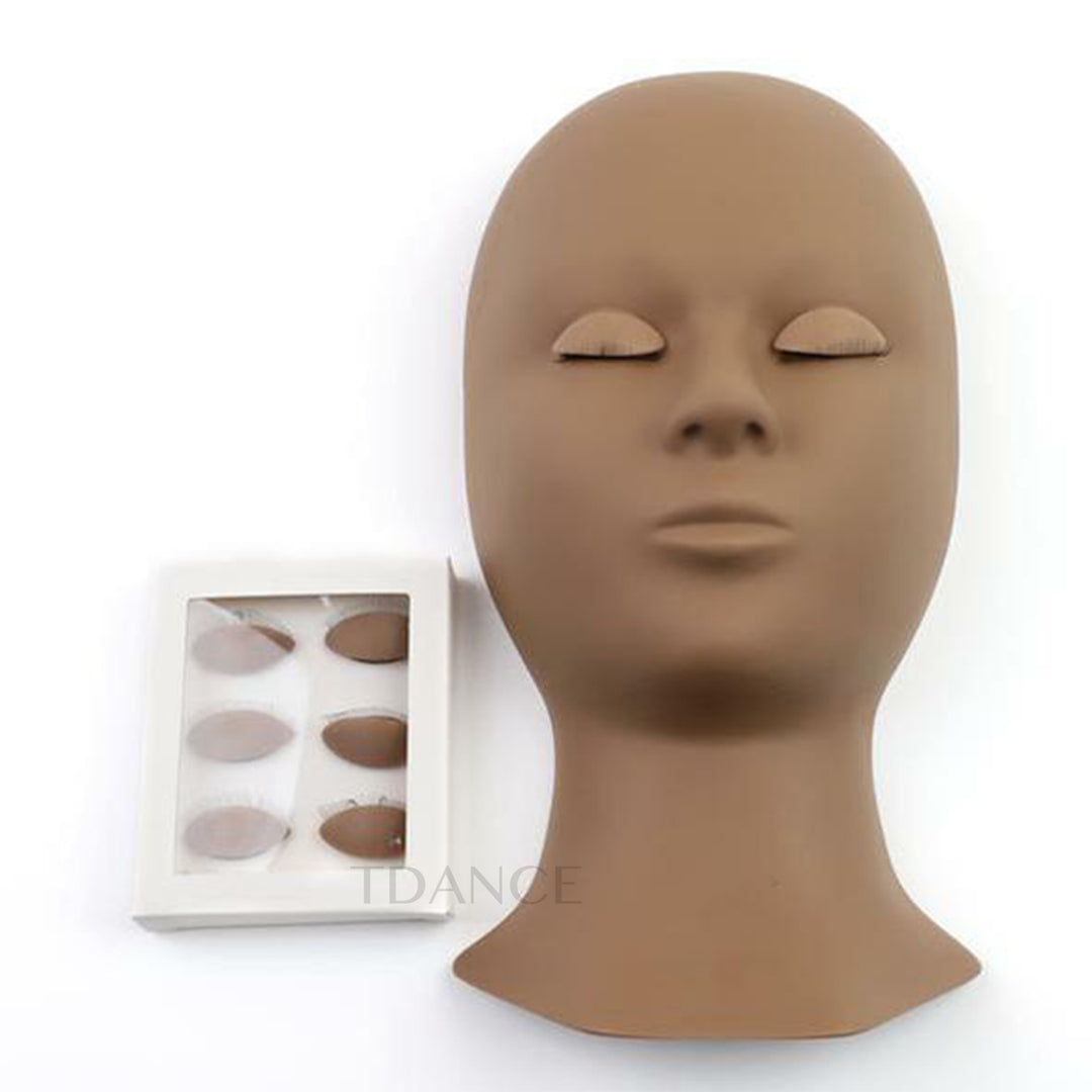 Training Mannequin With  6 Pcs Eyelids - TDANCE