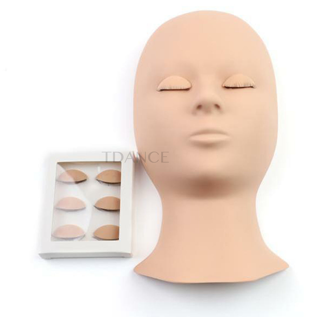 Training Mannequin With  6 Pcs Eyelids - TDANCE